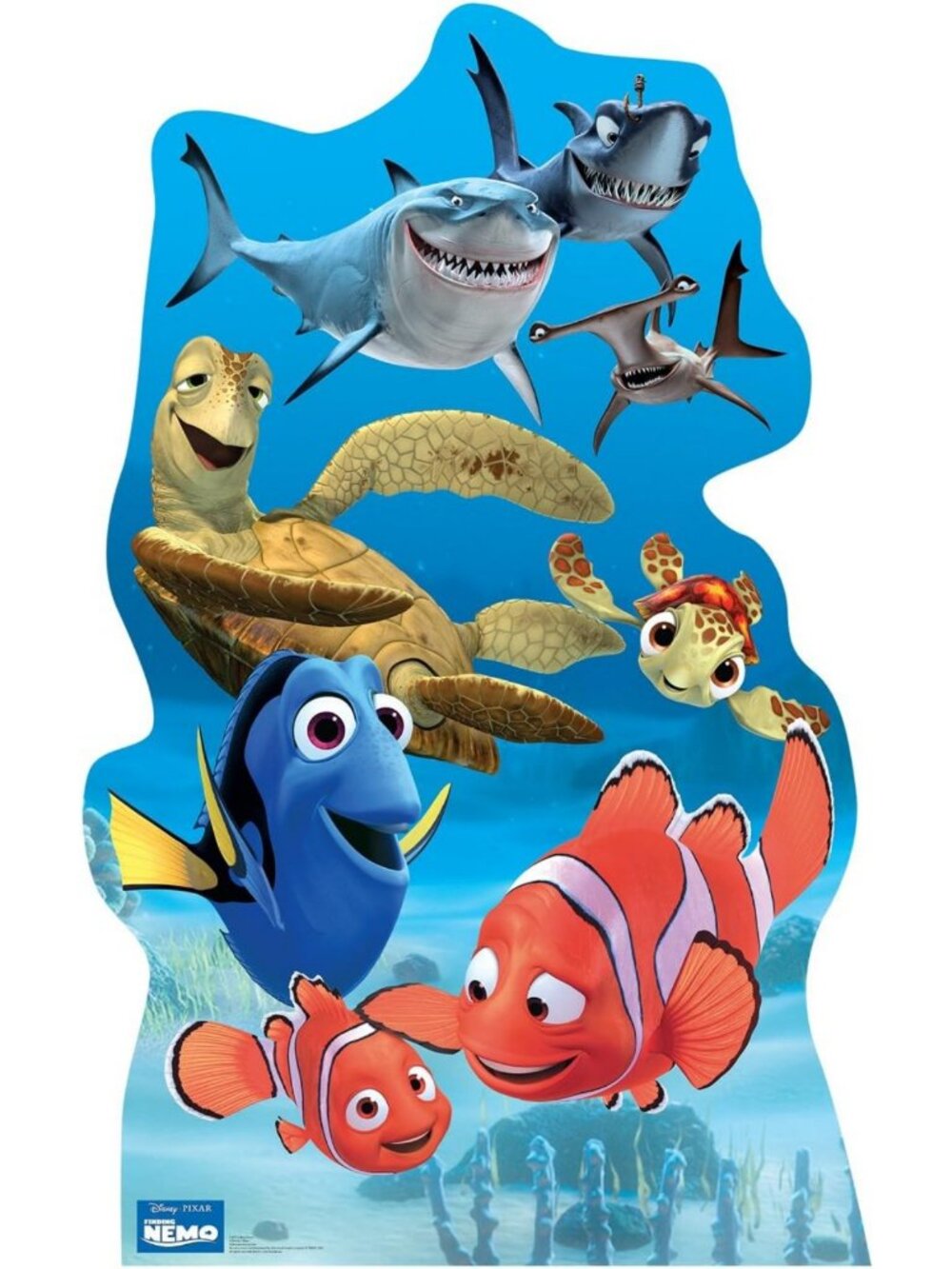 Life-Size Finding Nemo Cardboard Cutout Standee | Fun Decor for Parties & Events